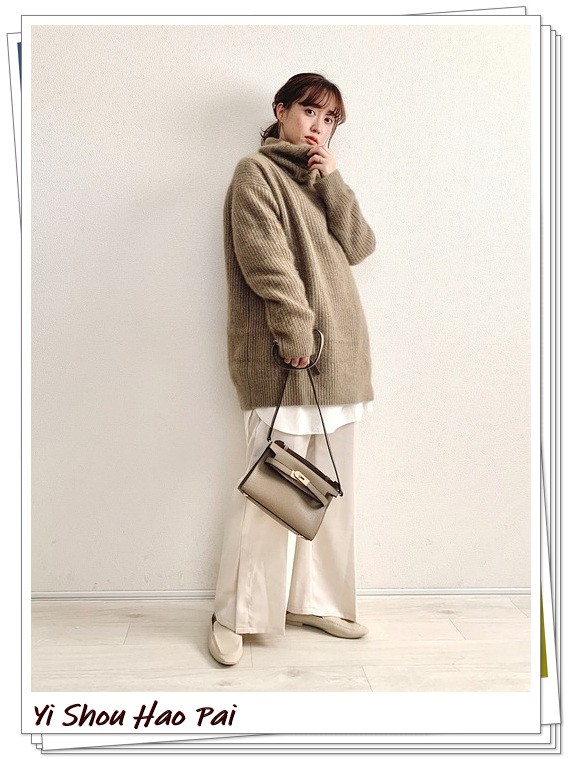 优雅而又知性！白色乐福鞋的秋冬搭配24例