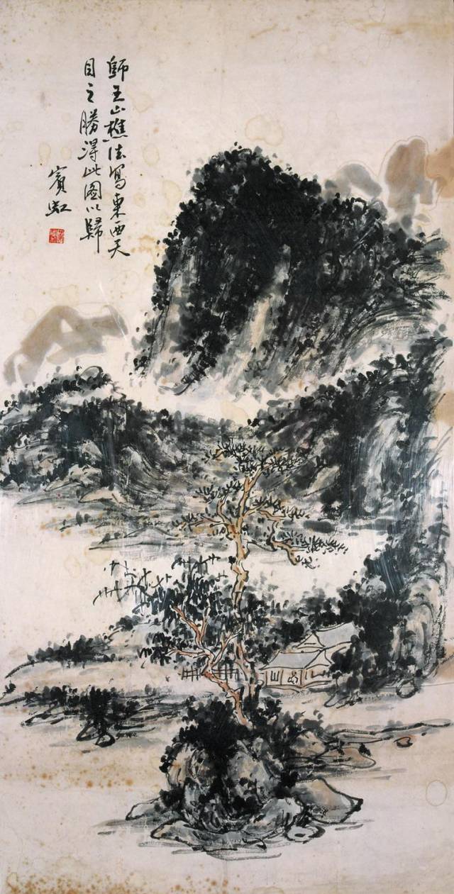 黄宾虹的“五笔七墨”