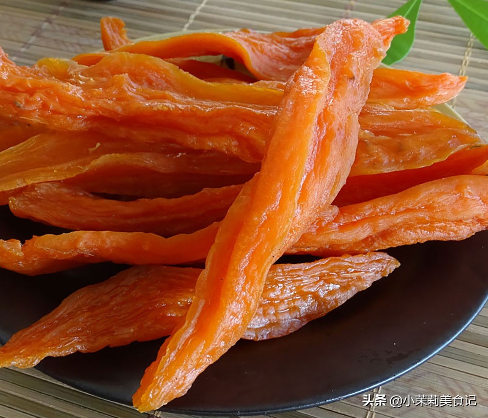 如何晒出软糯香甜的红薯干
