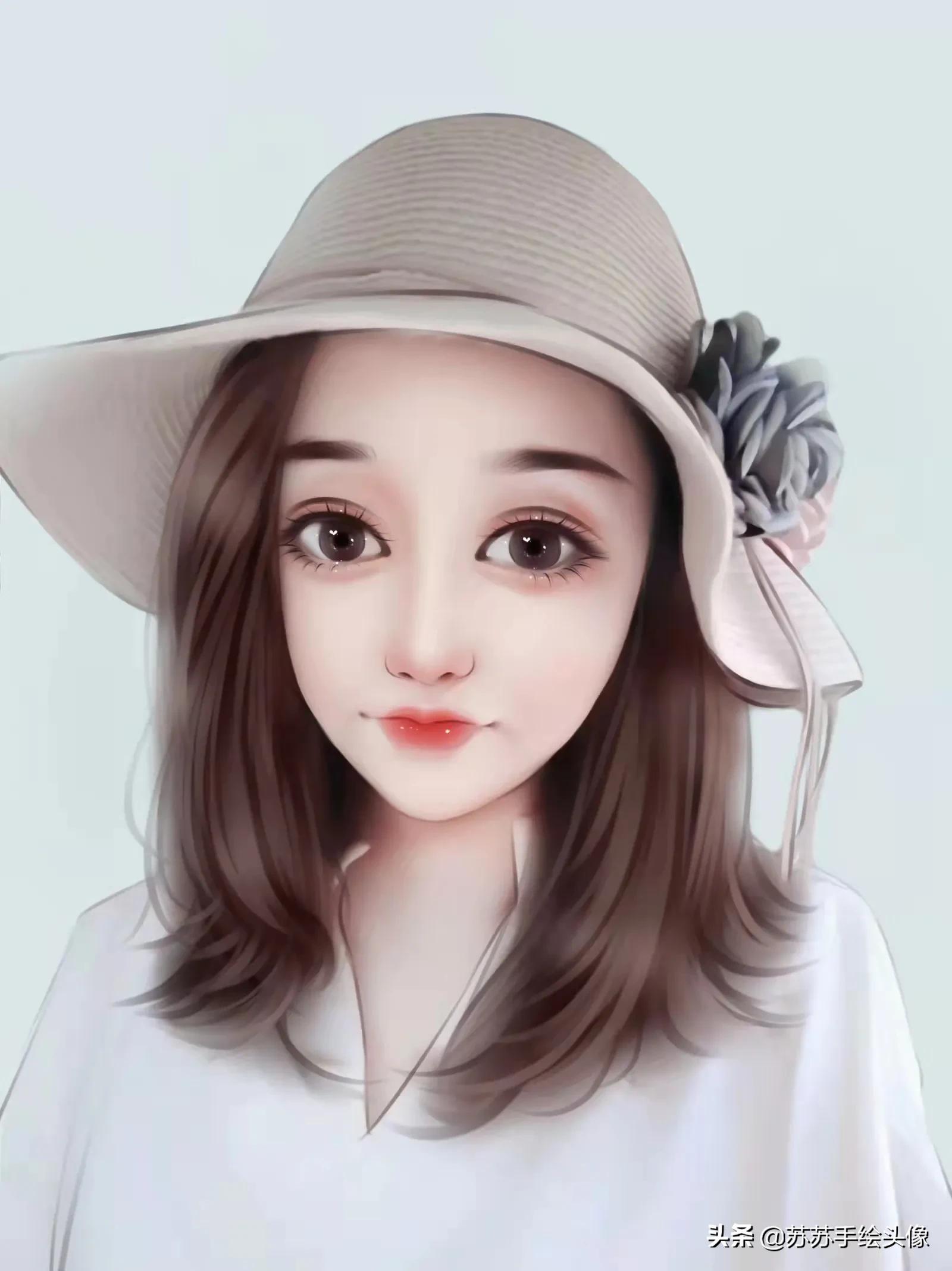 换个头像吧,活泼可爱的女生头像,大眼睛就是吸引人