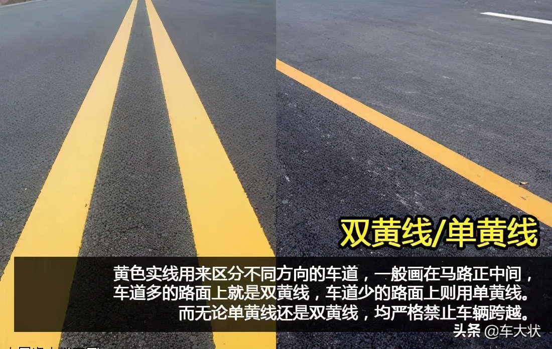 最全的路面标志线，这些标志你要记好了！