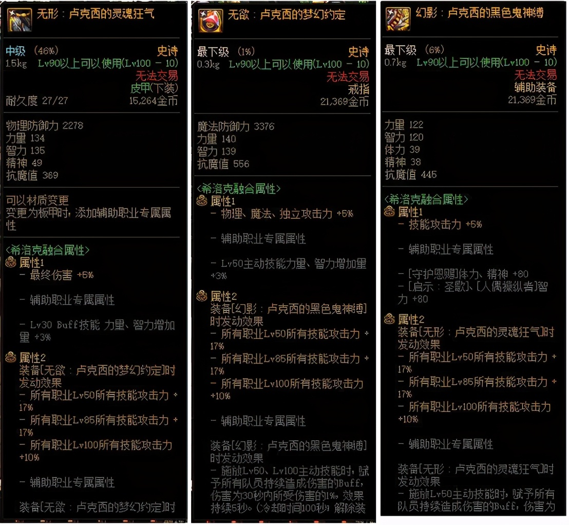 DNF：希洛克装备看得你眼花缭乱？教你选择最合适自己的那套