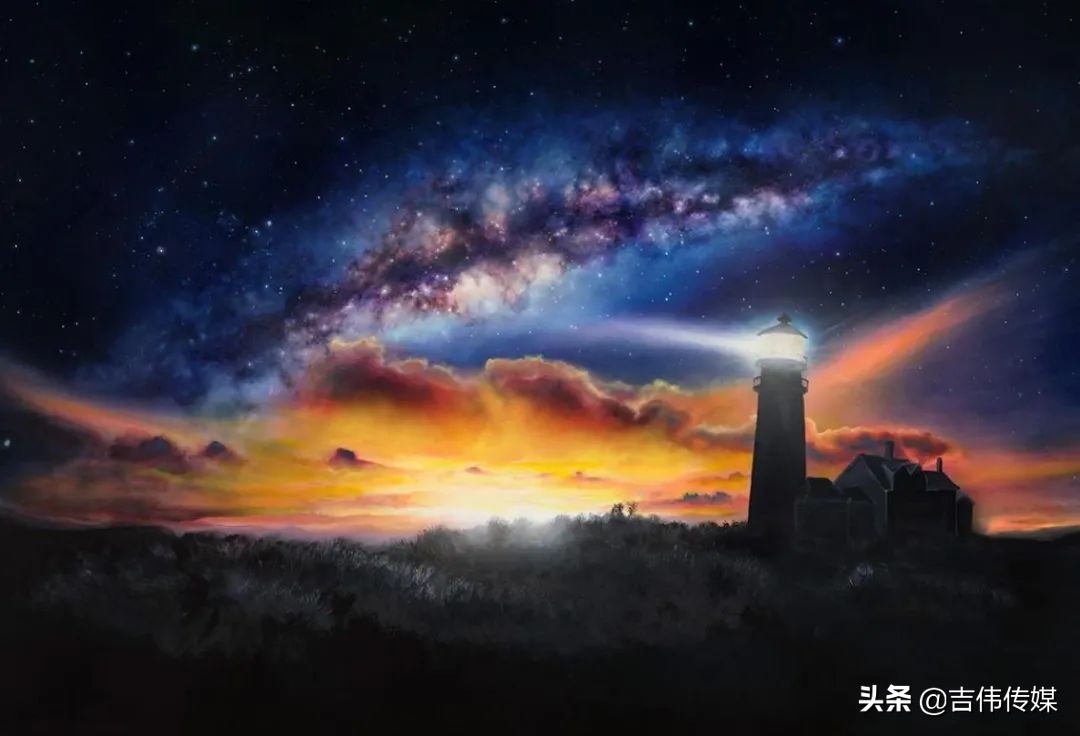 大美女艺术家笔下的浩瀚宇宙，众多围观爱好者赞不绝口