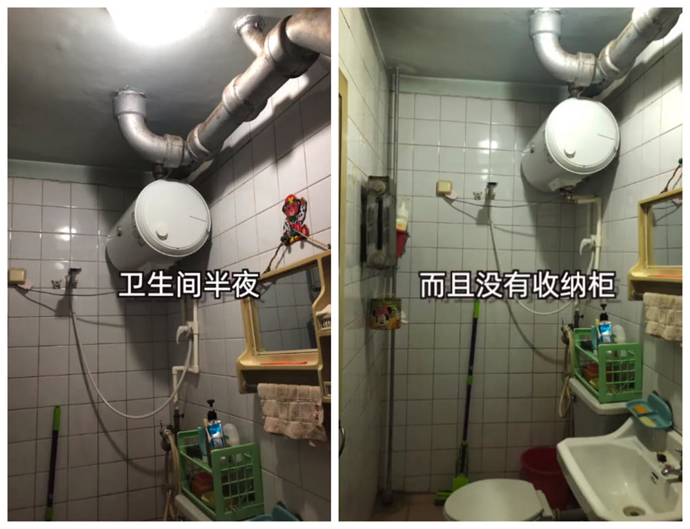 她带儿子住进45㎡学区房：两室无厅老破小变2室2厅，拯救奇葩户型