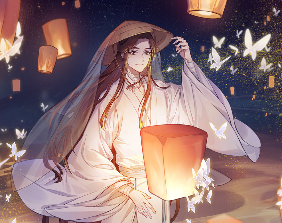 《天官赐福》动画谢怜海报公开,粉丝:这是公主殿下吧?