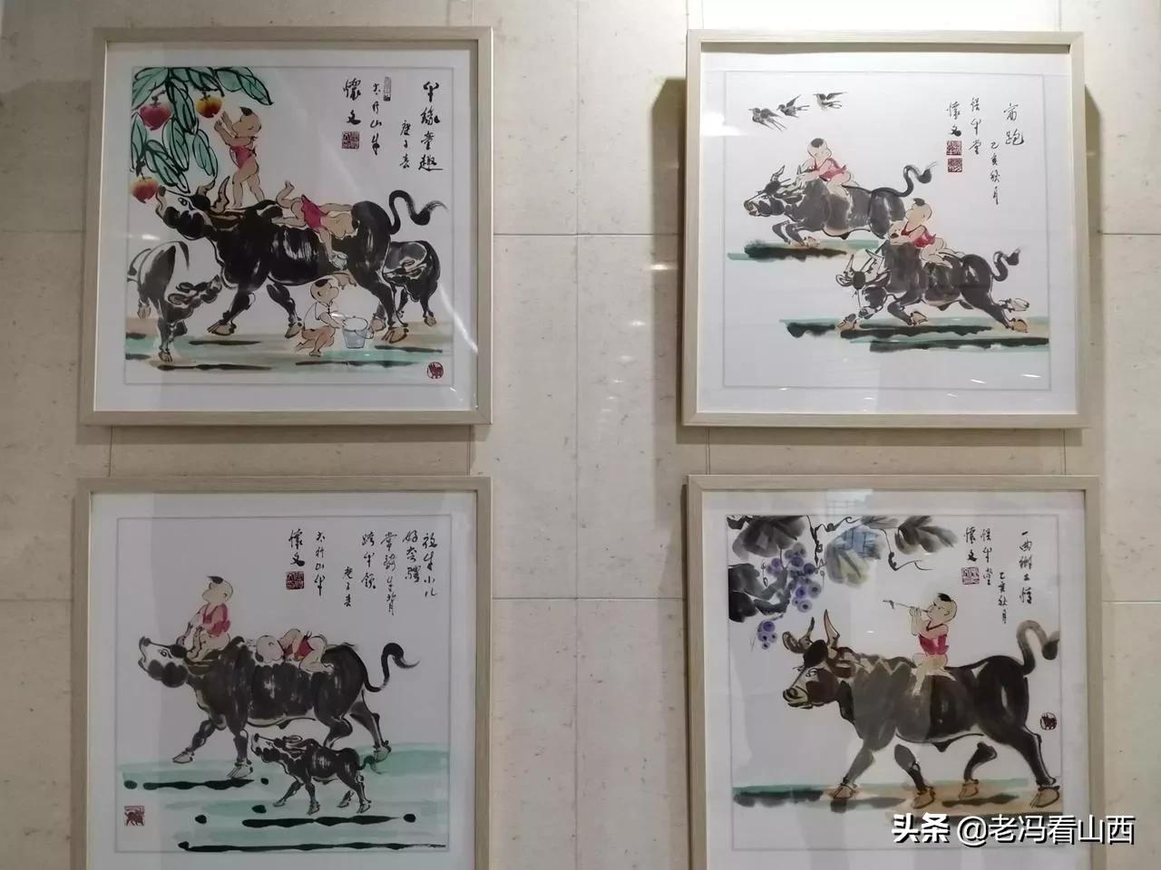 《三牛为范 挥写人生》――张怀文画牛感言 （作者：郭新民）
