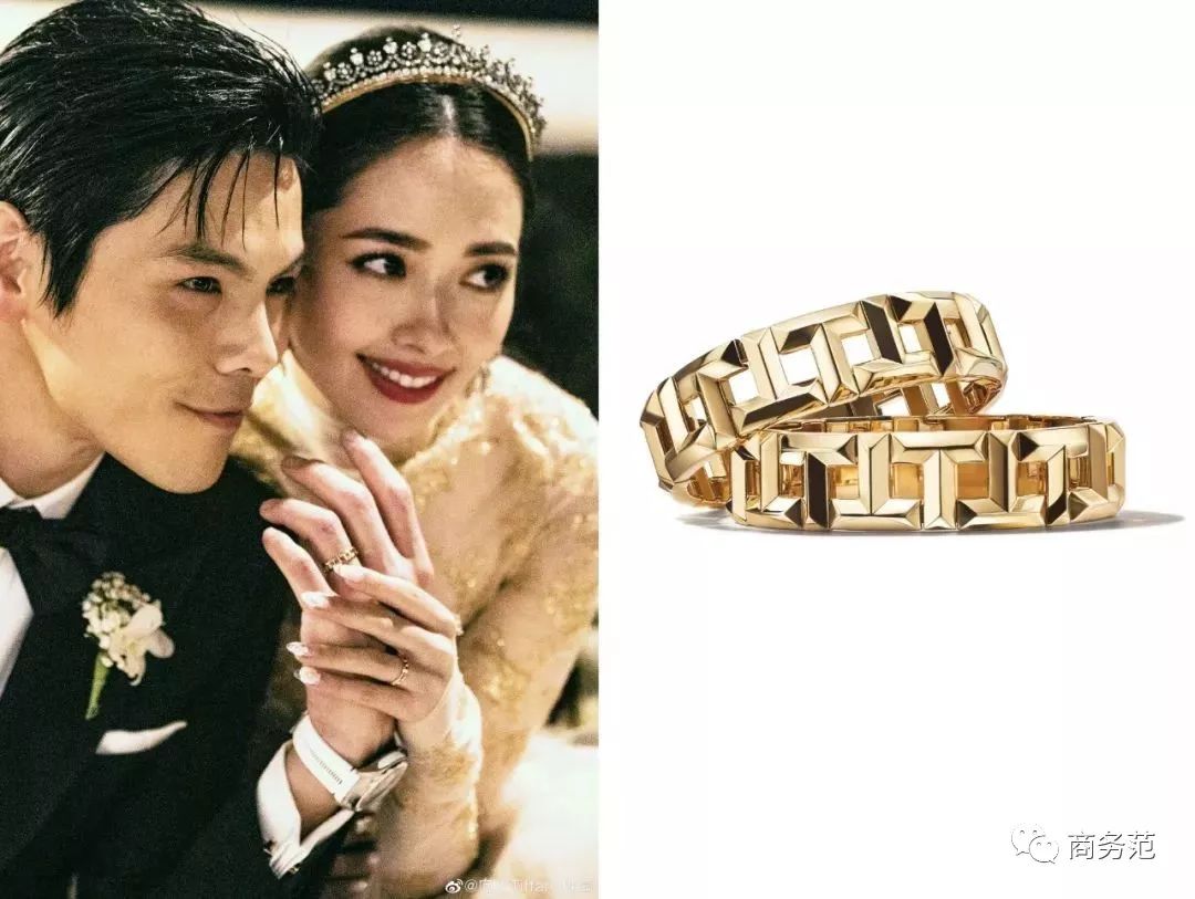 朱珠婚礼戴Tasaki，新郎戴百达翡丽，结婚珠宝腕表怎么配？