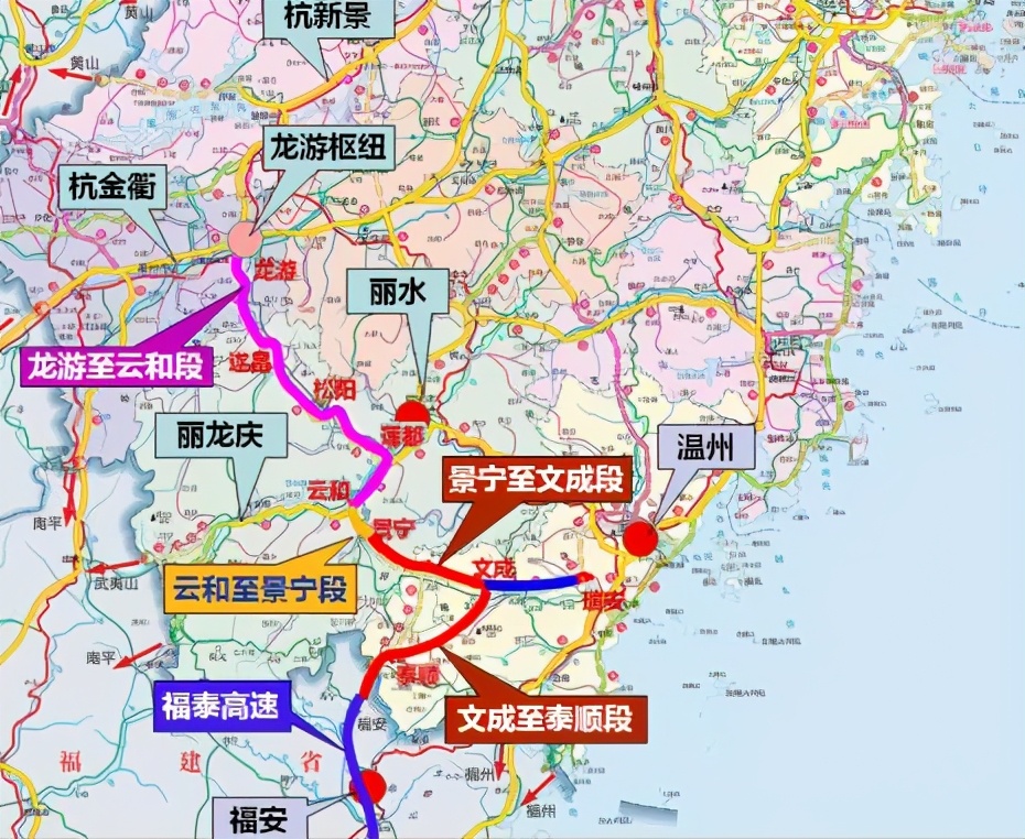 浙江建一条高速公路，长约67.4公里，时速80公里，受益群众达41万