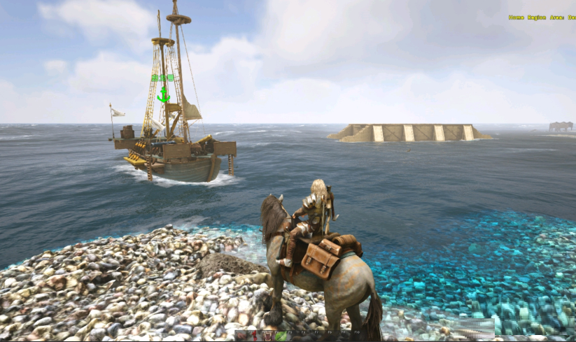 Steam海盗游戏《ATLAS》基地建造攻略，依山傍水才是最佳选择