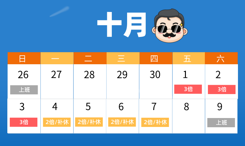 定了！春节这几天加班，3倍工资！快看你能领多少钱