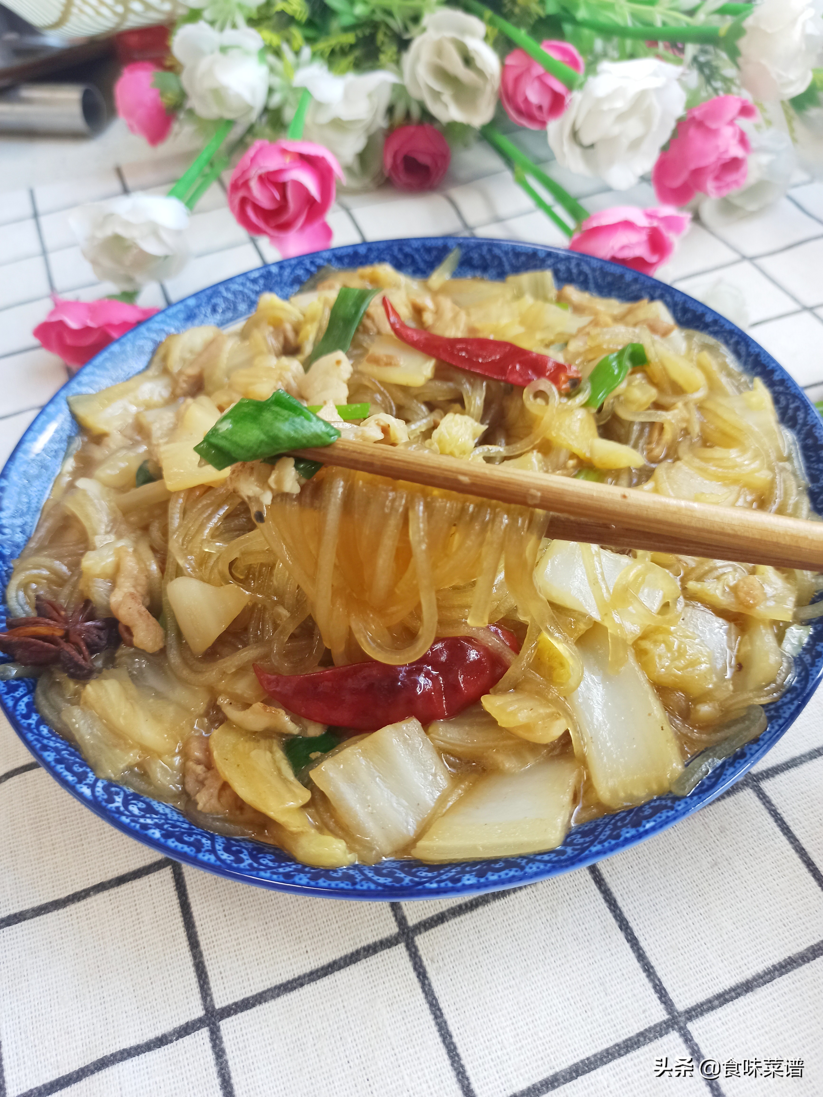 猪肉炖粉条的家常做法，软糯香浓超下饭