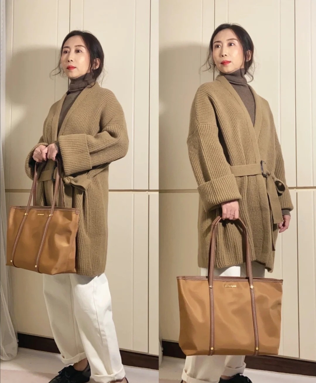 既然已经老气，那就从容面对，不装嫩不做作，穿出优雅搭出时尚感