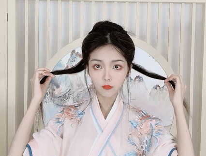 中国传统汉服发型教程