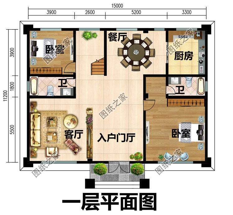 回老家盖一处欧式二层小别墅，让空气里充满快活的味道