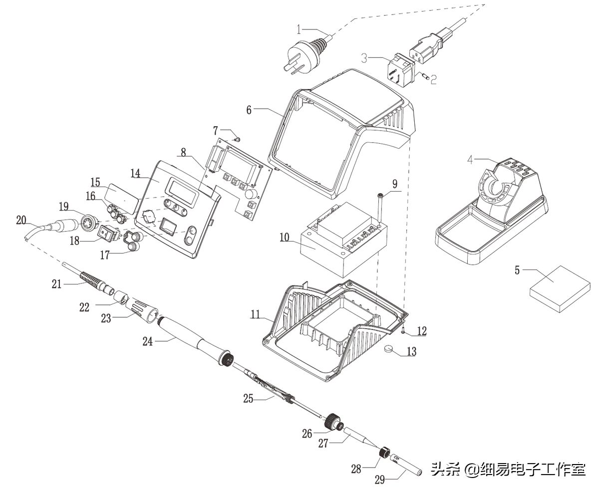 《模電想說愛你不容易》之工具篇：電烙鐵，工程師的“第三只手”