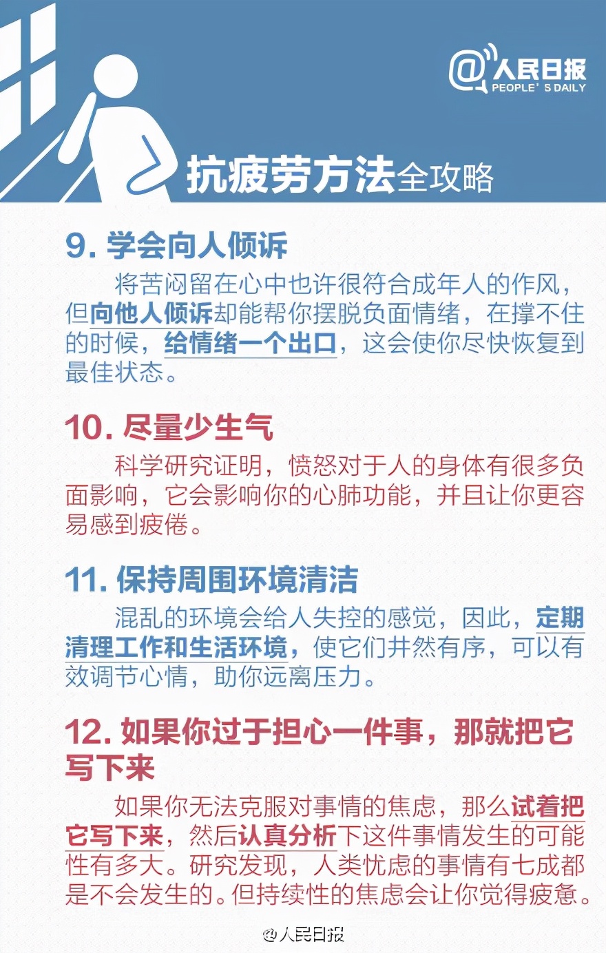 人民日报：从疲劳到癌症只需4步！你是单位的草，却是家庭的天