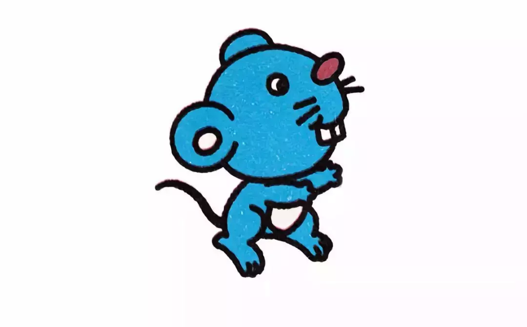 【简笔画】小老鼠简笔画怎么画?这样画简单又好看!