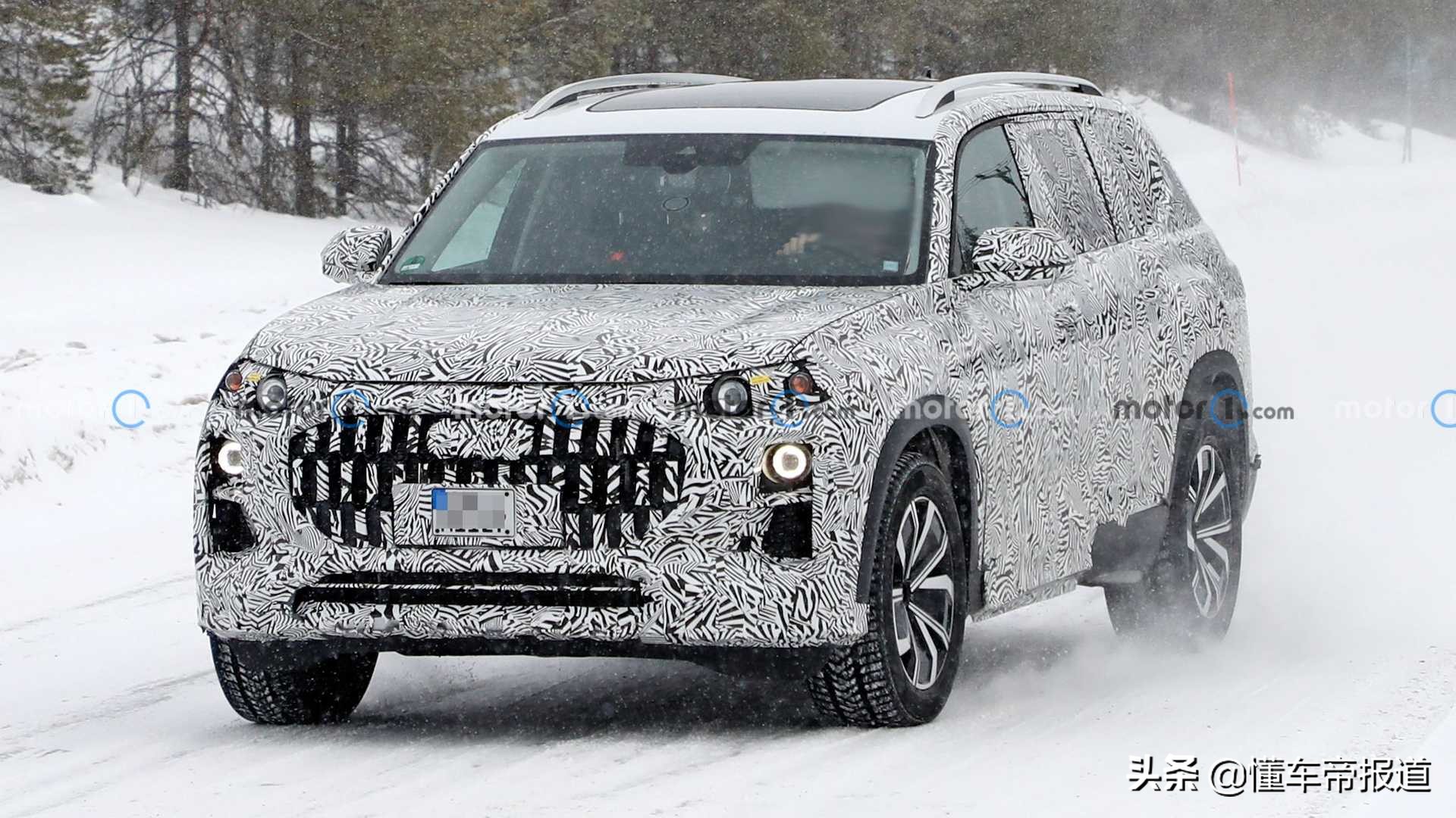 新车 | 2022年上市，对标国产宝马X5！上汽奥迪Q6国内谍照曝光