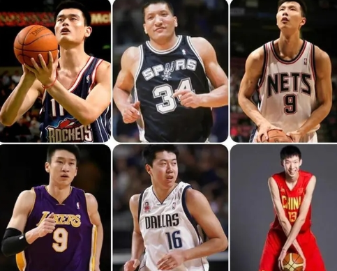 中国进入nba篮球队员有哪些(6位征战过NBA的中国球员，有1名场均仅0.6分0.2助攻获得总冠军)