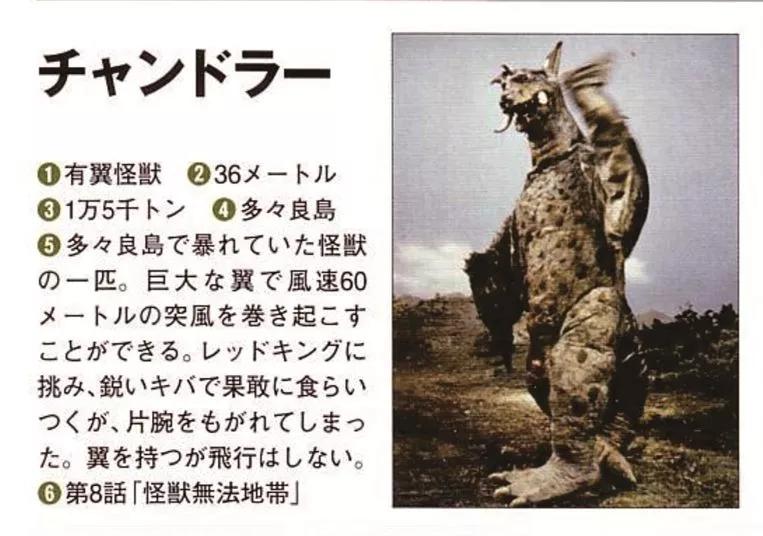 100只怪兽名字图片(初代奥特曼怪兽图鉴) - 赤虎壹号