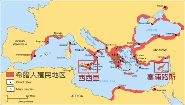 地图看世界:希腊一个地跨亚洲和欧洲的国家