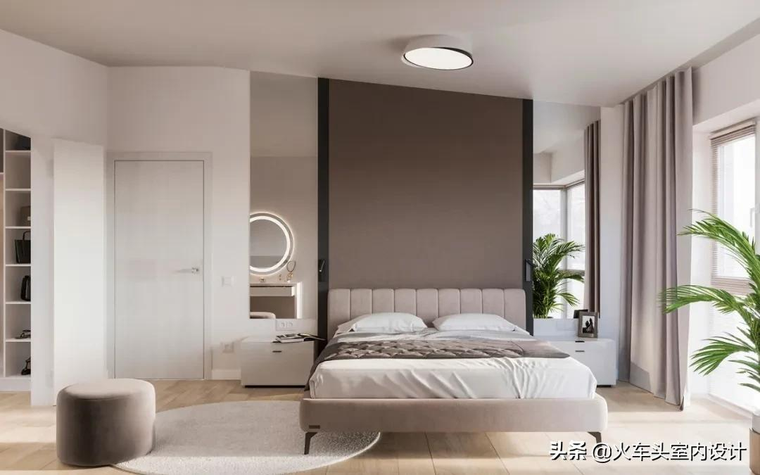 一对年轻夫妇的95㎡两居室，温暖柔和