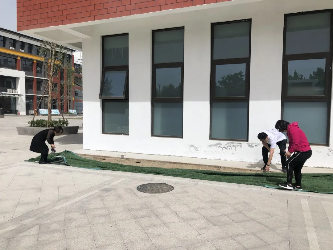 郑州市郑东新区文苑学校：文明共建 爱卫同行