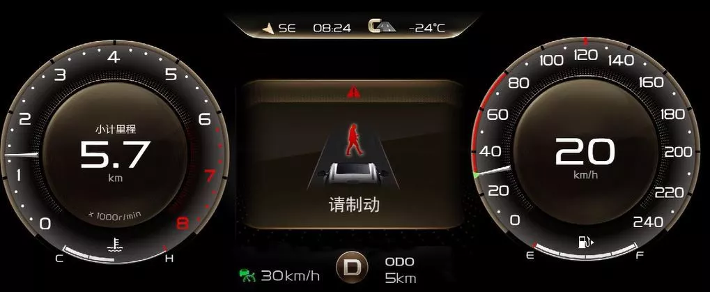 星越 ▎自动紧急制动系统（AEB）简介