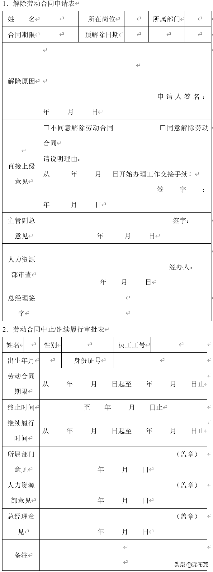劳动关系管理制度与表单：劳动合同、员工满意度