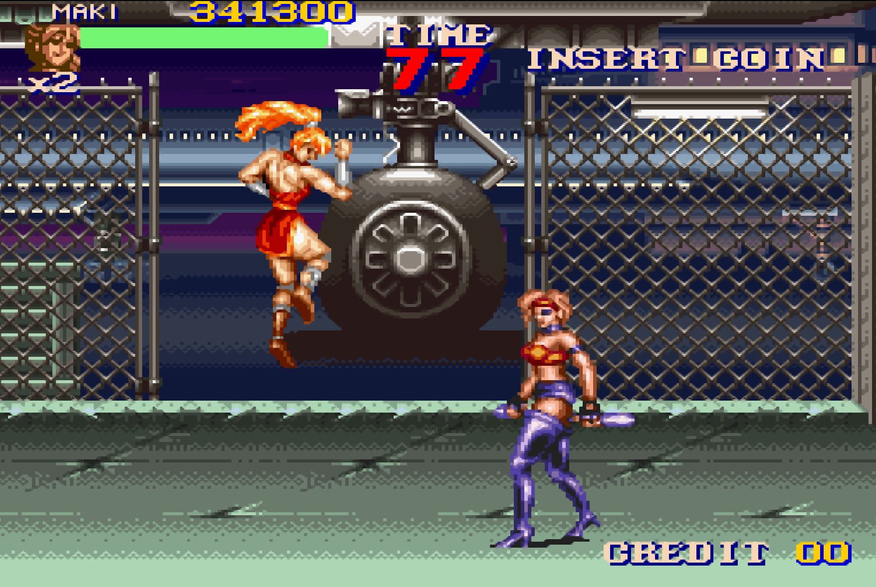 经典游戏《快打旋风》那些风姿绰约的女杂兵，毒药勉强排第三