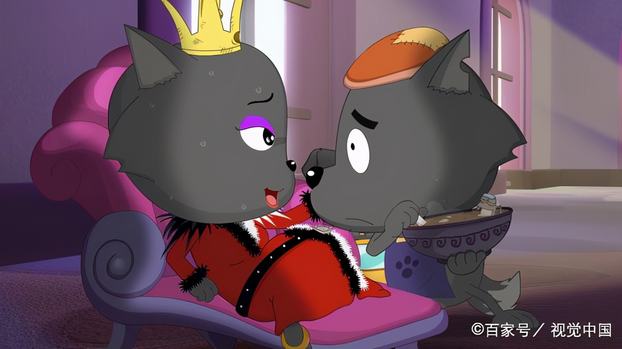 灰太狼和美羊羊的故事图片 _飞翔号