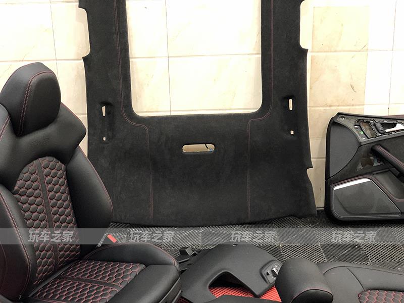 奥迪a6L c7改装升级全套内饰 除旧迎新