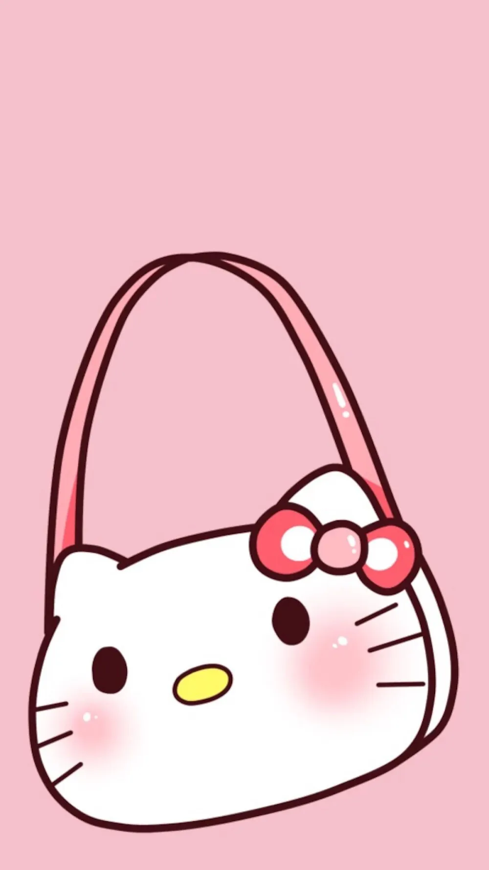 hello kitty壁纸:这样可爱的猫猫果然不是真实存在的