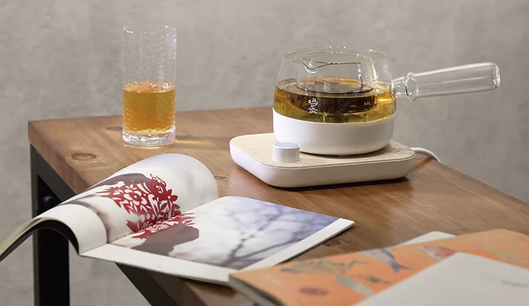 获德国红点奖的煮茶神器，三合一设计，煮倒一体，让你爱上喝茶！
