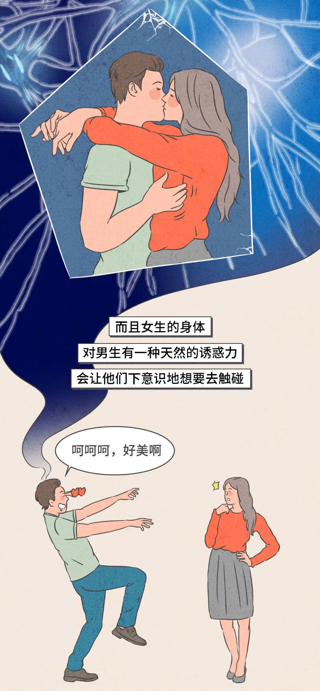 一接吻就伸舌头的人是什么人(为什么接吻喜欢伸舌头？)