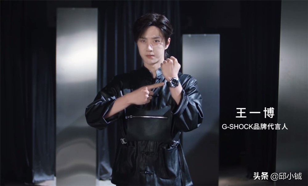 王一博代言G-SHOCK“小钢炮”，证明流量即销量