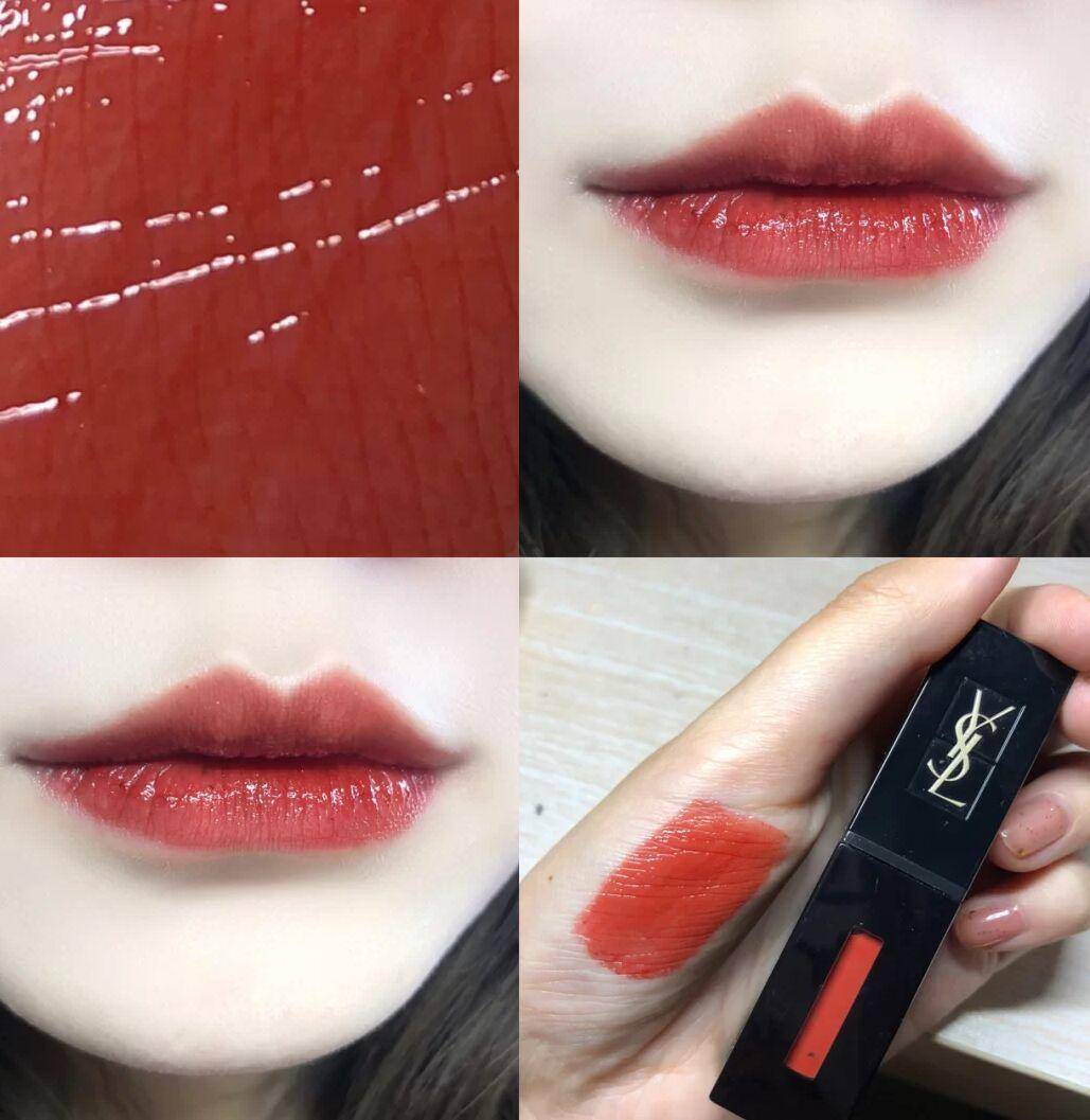ysl口红合集,烂番茄显白清透,酒渍红高级,铁锈红适合冬季