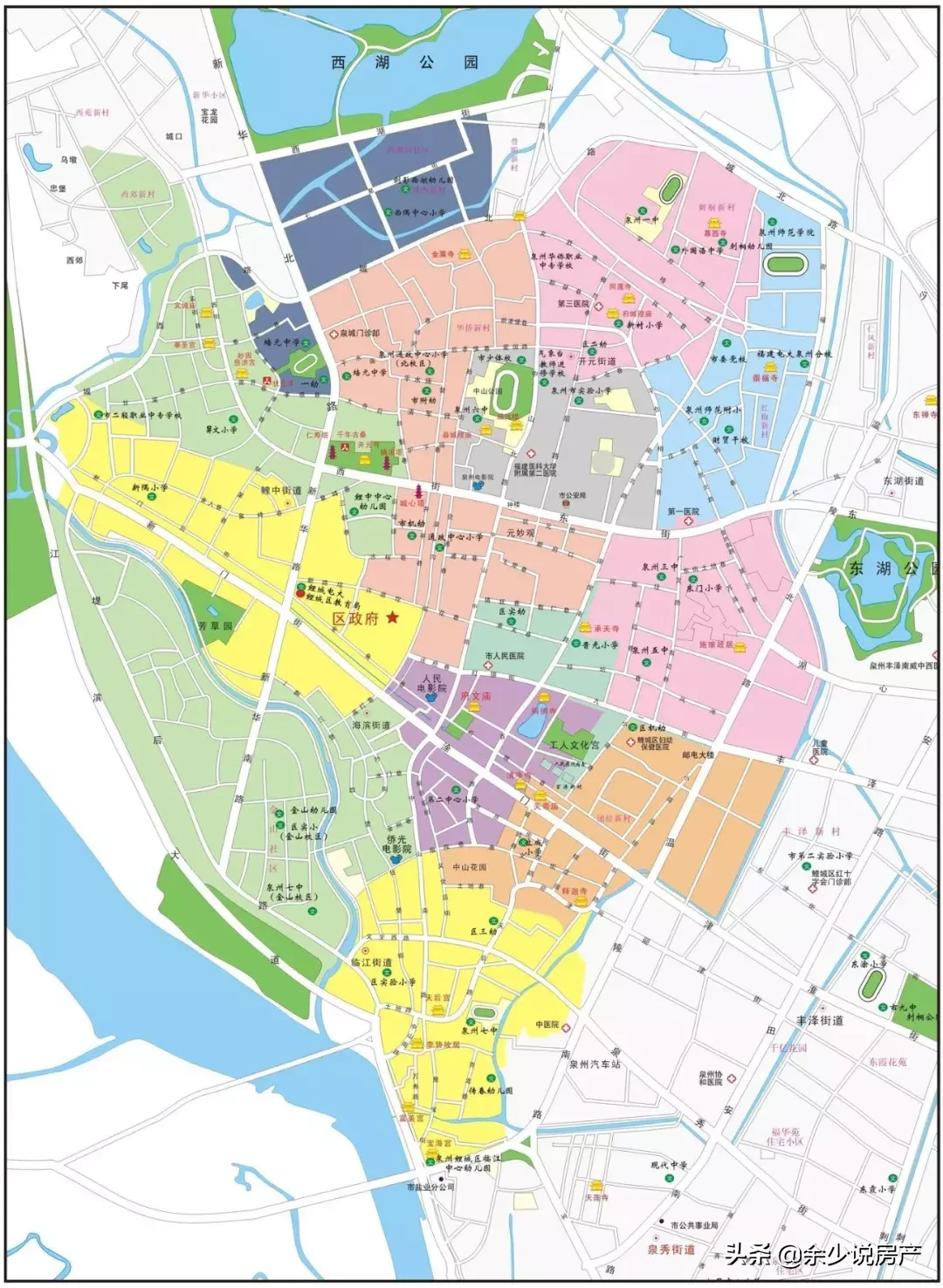 担心孩子在哪读书，这里关于泉州学区分布和学校排名，建议收藏