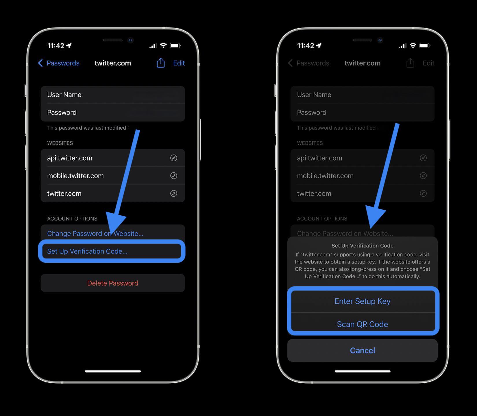 如何使用 iOS 15 2FA 代码生成器 + 自动填充