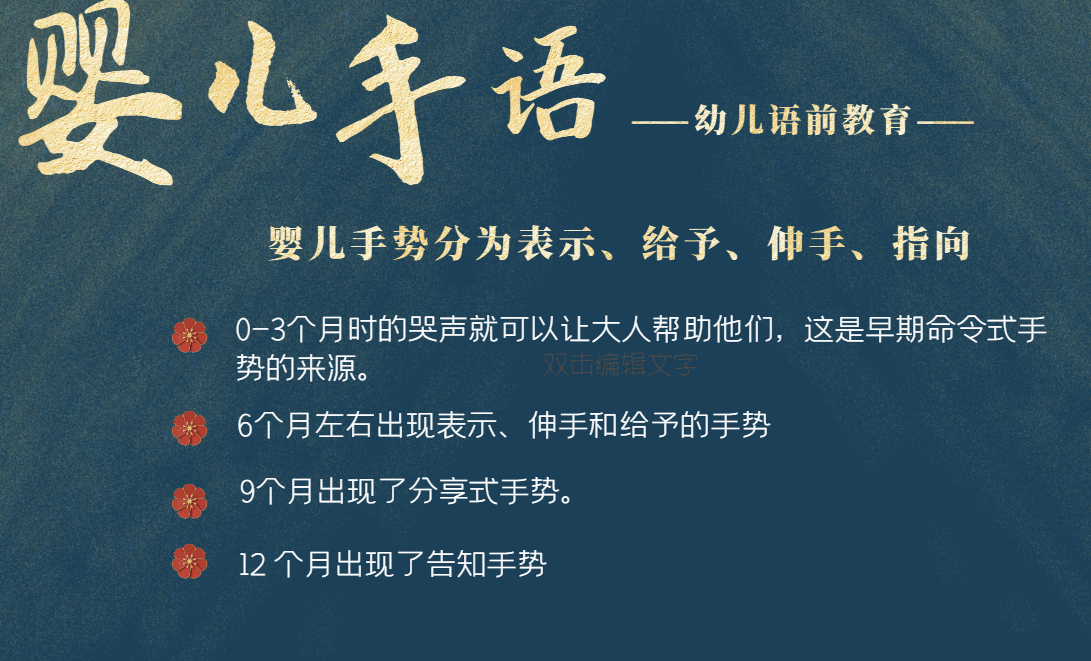 婴儿手语(宝宝的双手能说话) - 乐宝宝贝