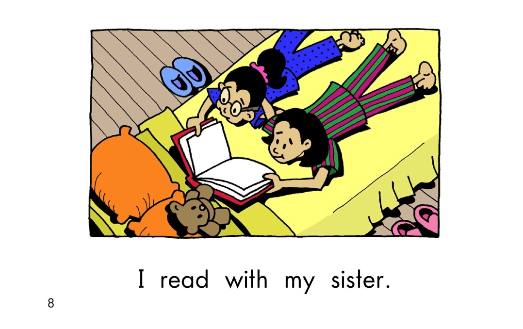 幼儿启蒙有声绘本阅读:《I read a book》读书给狗狗听