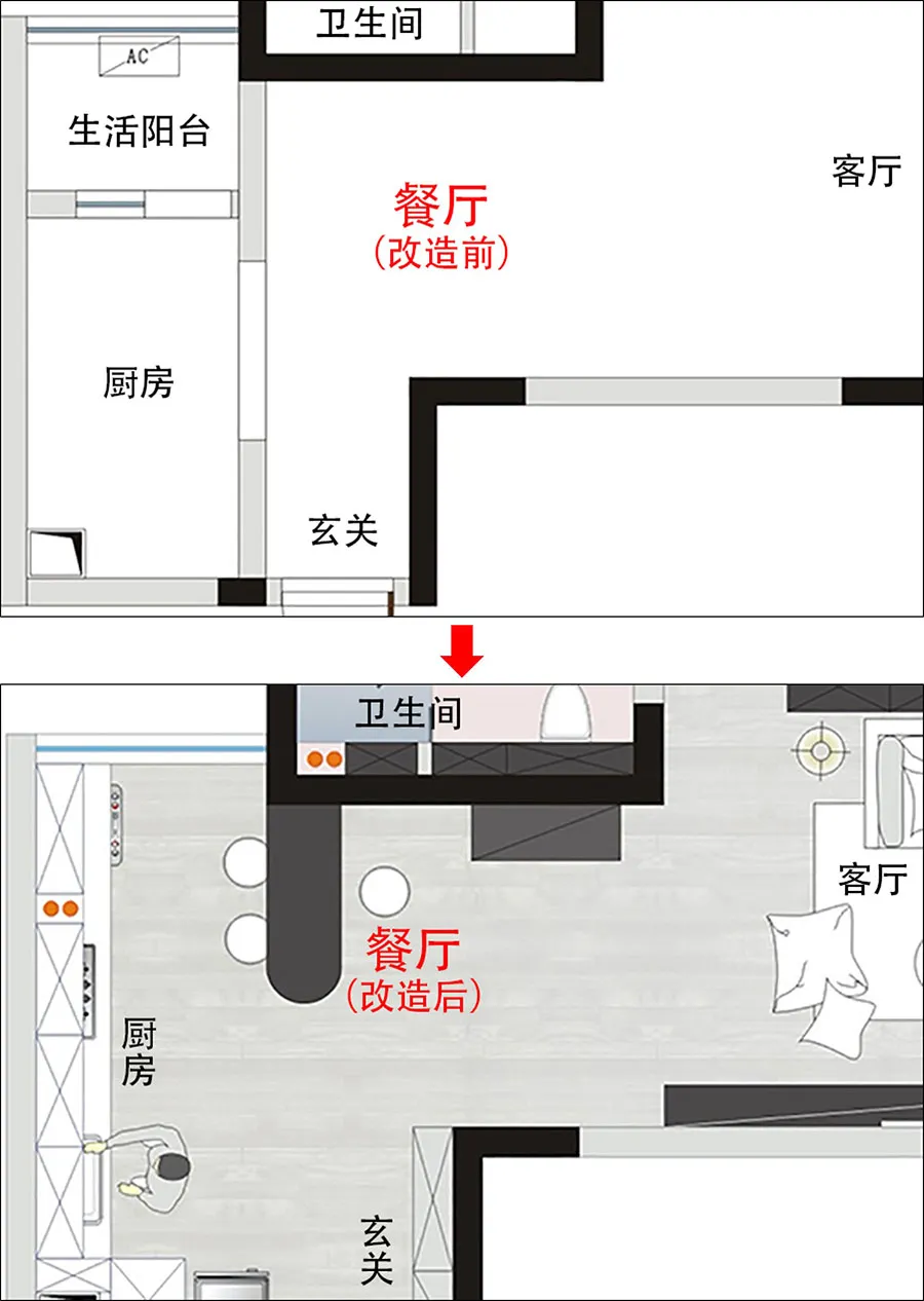 成都115㎡粉红屋，竟是80年后大叔要求，也太有情调，太会过生活