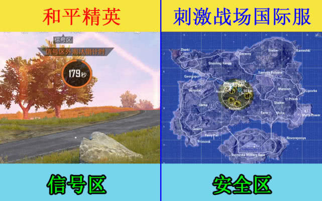 和平精英：对比刺激战场国际服，5个方面证明两者的差距天渊之别
