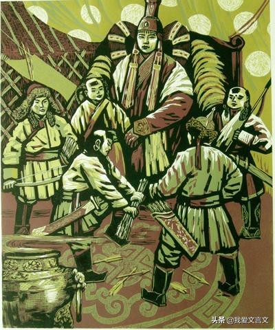 经典文言文赏析｜阿豺折箭