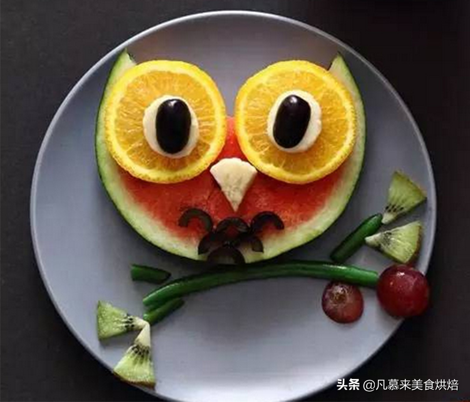 西瓜水果拼盘(5种常见水果拼盘的花样切法教程)