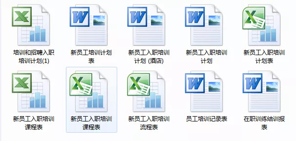 新员工入职培训全套资料.rar（免费模板）