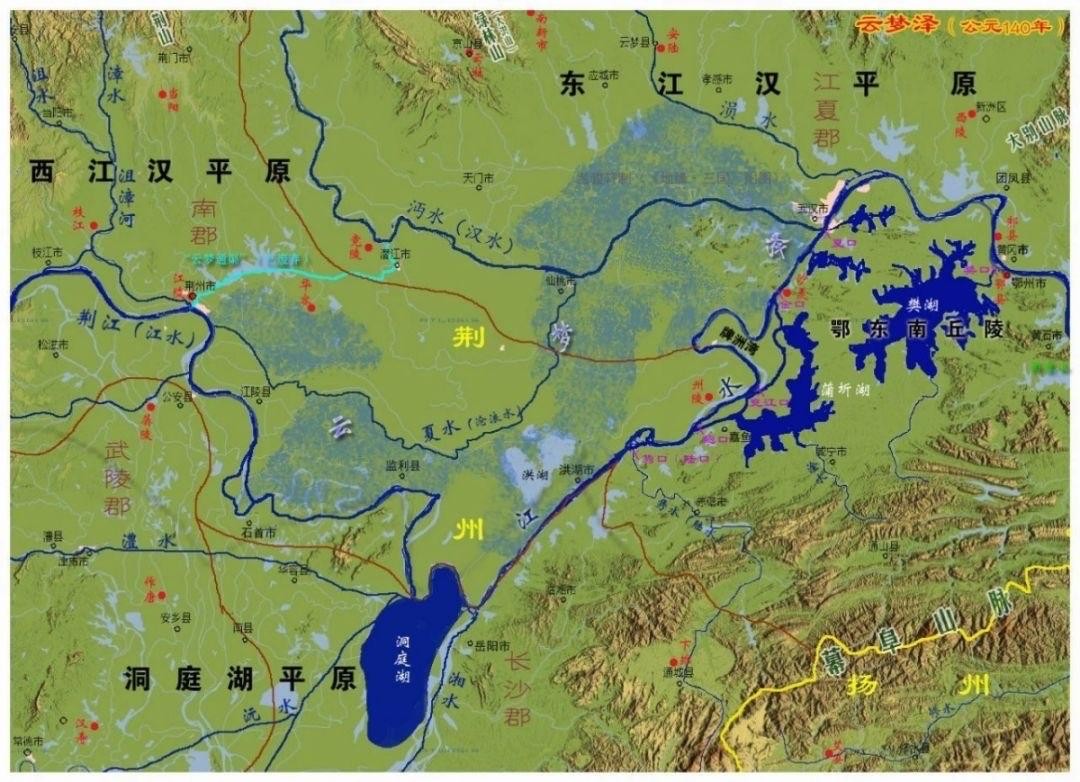 消灭云梦泽：明朝首辅张居正的祸水南引工程