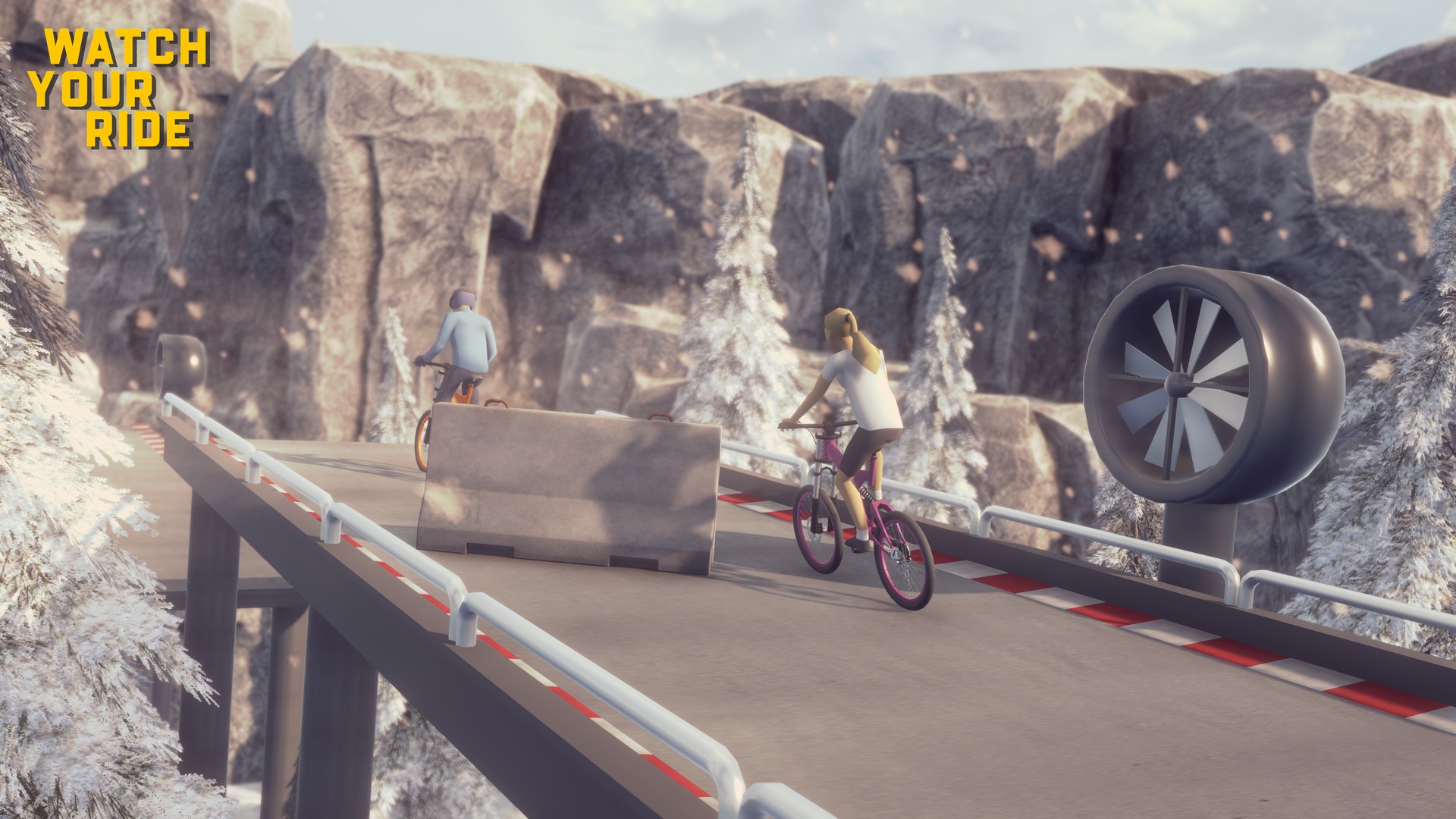 《Watch Your Ride - Bicycle Game》：一款自行车模拟竞速类游戏