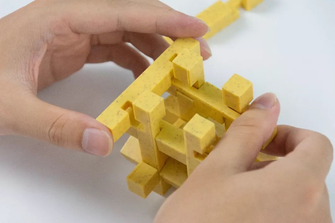 孔明锁系列拼装教程(六):笼中取珠