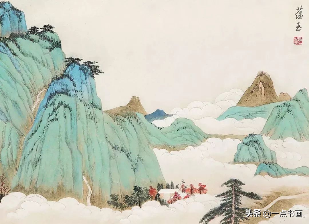 诗+画——春雨霏霏，醉看山水